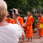 Буддийские монахи в Лаосе