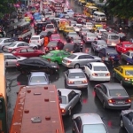 движение на дорогах Таиланда