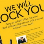 Вечеринка «We will rock you!»
